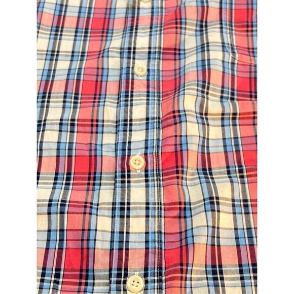 Chaps  plaid xxl  botton up short sleeve - Picture 5 of 8